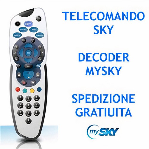 Telecomando decoder mysky - telecomando,